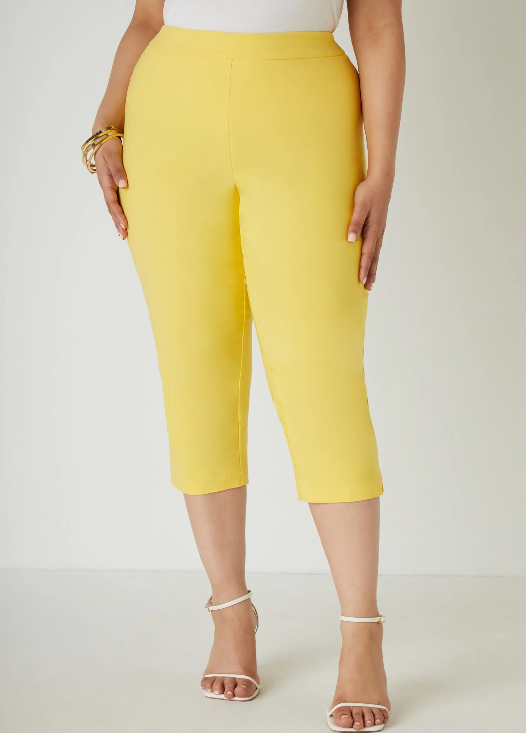 Fashion Ashley Stewart 21 In Inseam Millennium Capris