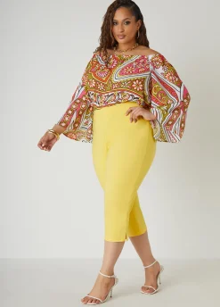 Fashion Ashley Stewart 21 In Inseam Millennium Capris