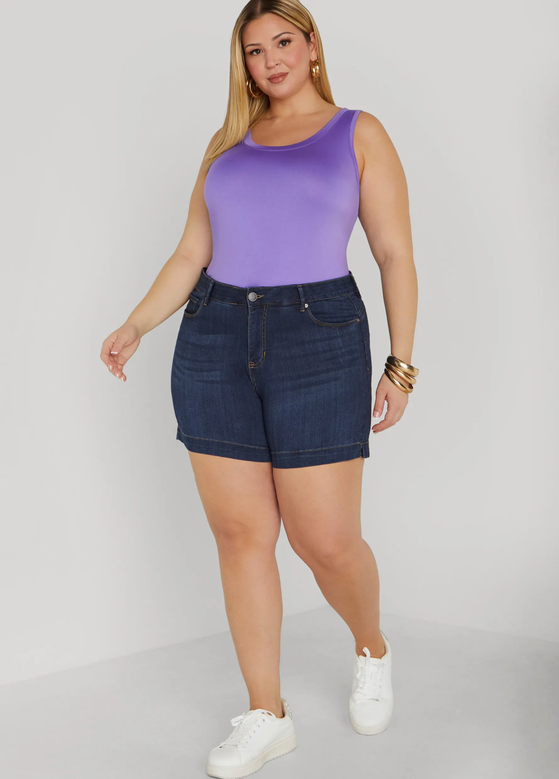 Best Ashley Stewart Basic Knit Tank Top