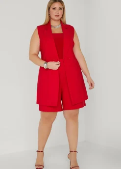 Discount Ashley Stewart Button Embellished Shorts
