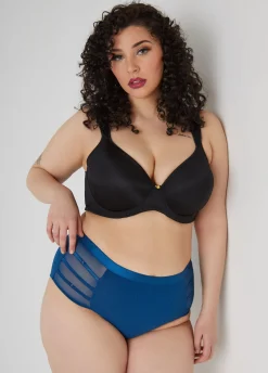 Online Ashley Stewart Caged Leopard Hipster Panty