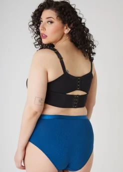 Online Ashley Stewart Caged Leopard Hipster Panty