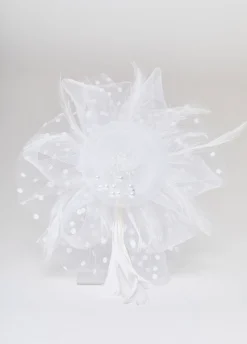 Best Ashley Stewart Embellished Tulle Bridal Fascinator