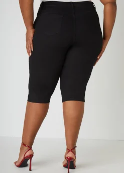 Outlet Ashley Stewart Fearless Denim Capris