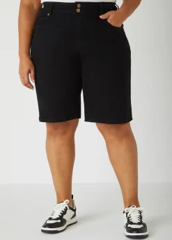 Fashion Ashley Stewart Fearless Denim Shorts