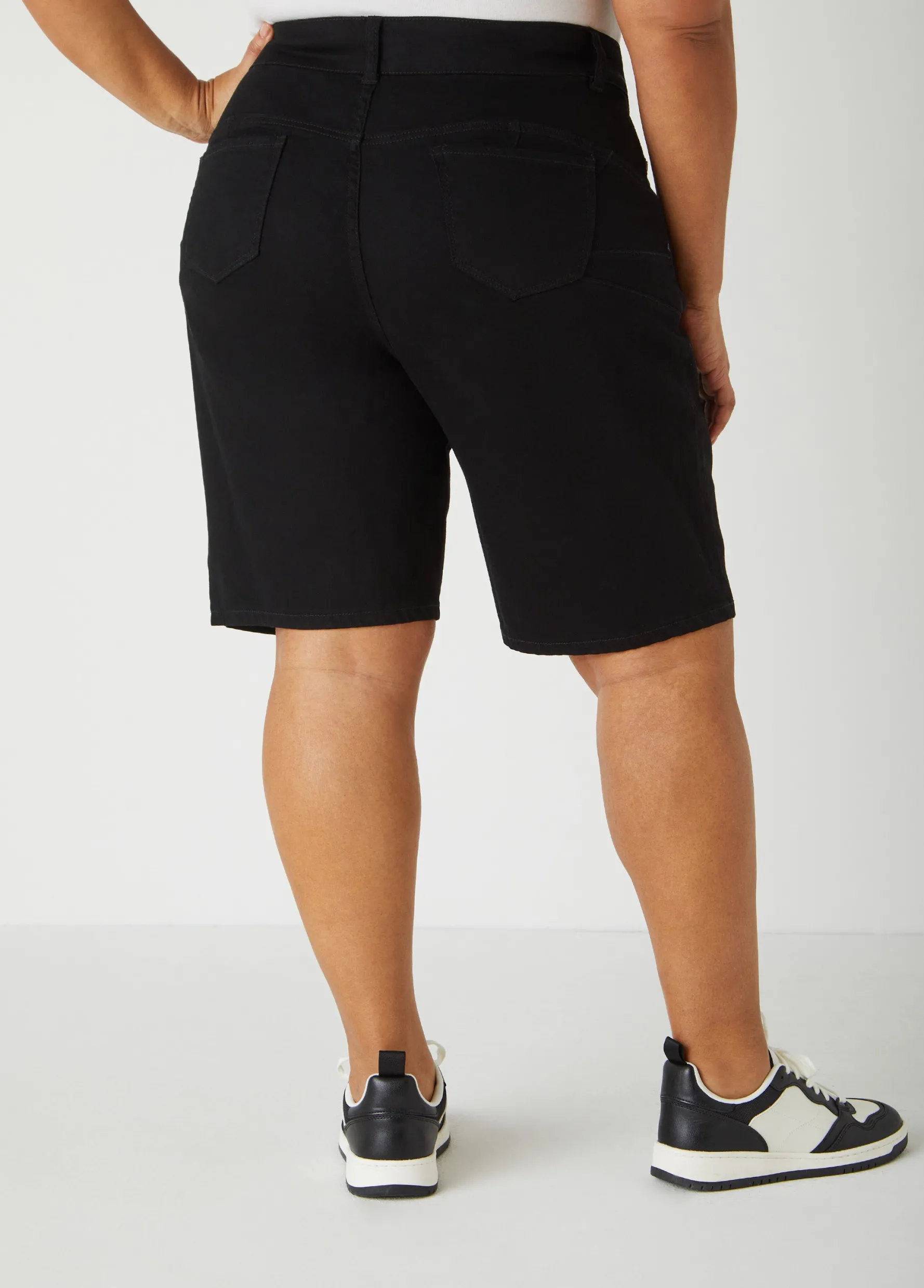 Fashion Ashley Stewart Fearless Denim Shorts