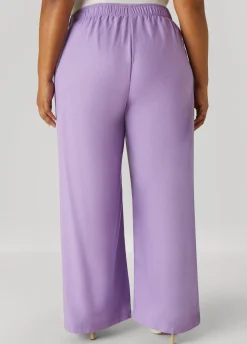Online Ashley Stewart High Waist Wide Leg Pants