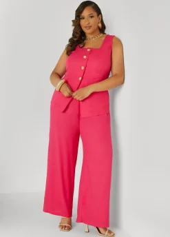 Online Ashley Stewart High Waist Wide Leg Pants