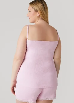 Fashion Ashley Stewart Love To Sleep Shorts PJs Set