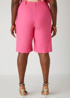 Clearance Ashley Stewart Millennium Bermuda Shorts
