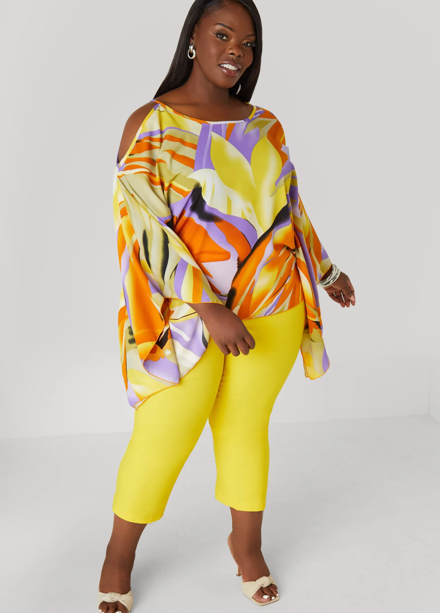 Best Ashley Stewart Millennium Pull On Capris