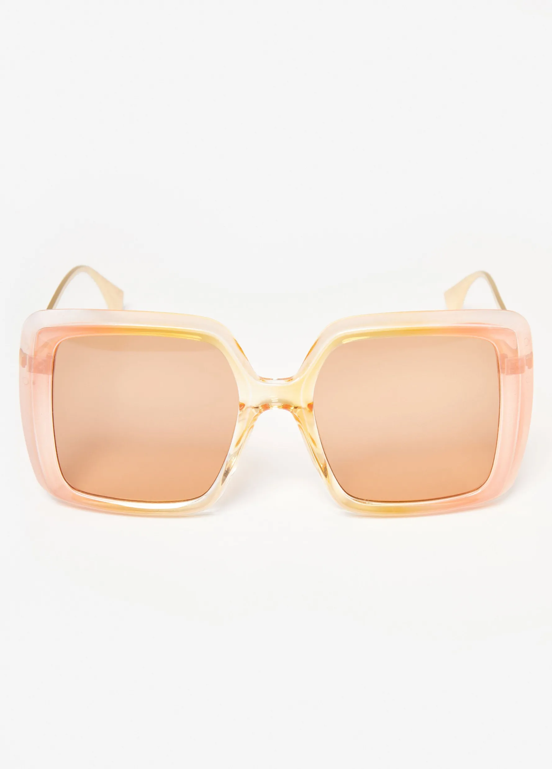 Hot Ashley Stewart Ombre Square Sunglasses Pink