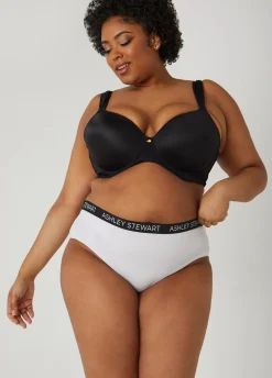 Discount Ashley Stewart Ribbed Hipster Panty
