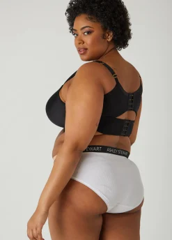 Discount Ashley Stewart Ribbed Hipster Panty
