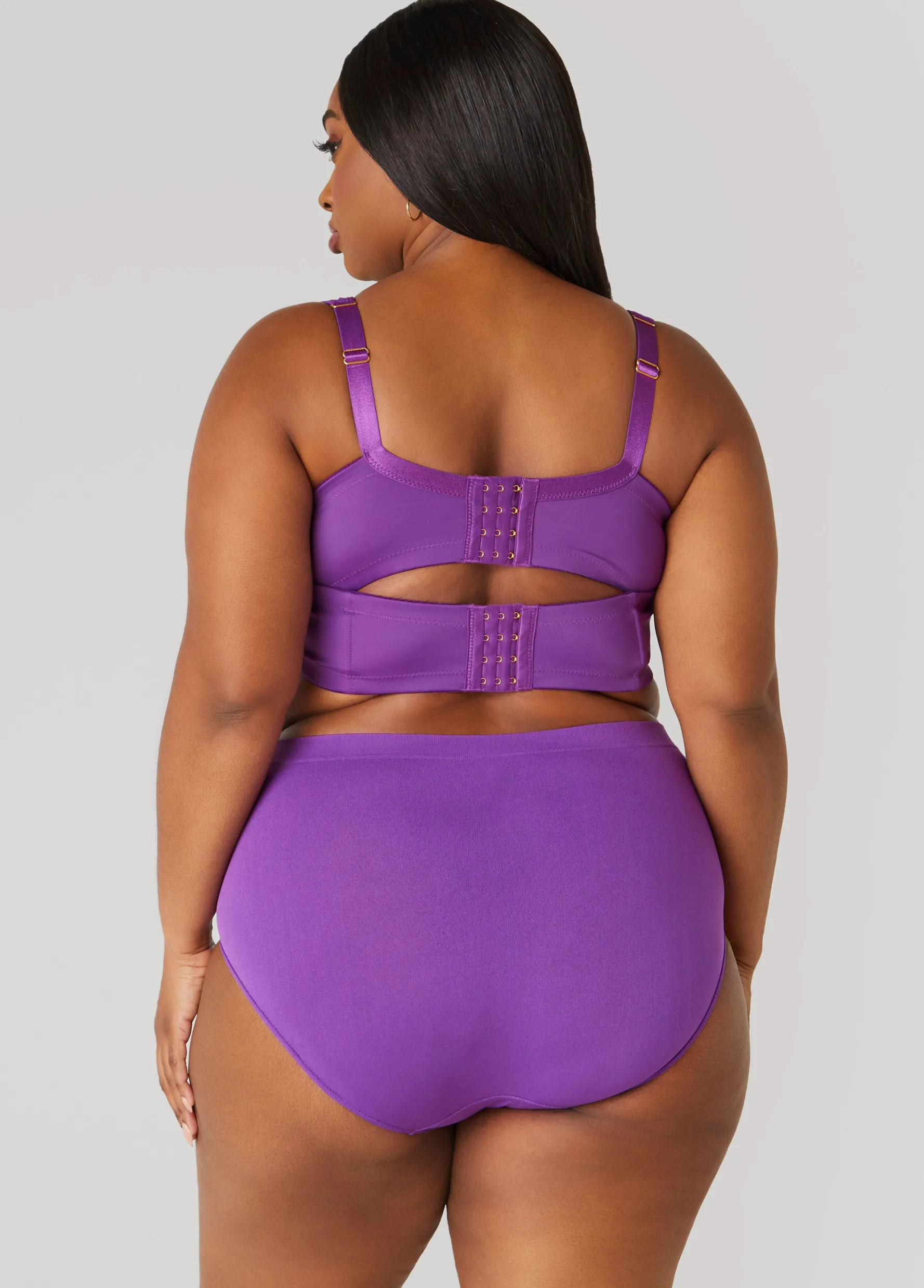 Clearance Ashley Stewart Seamless Logo Briefs