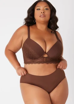 Online Ashley Stewart Seamless Microfiber Cheeky Panty
