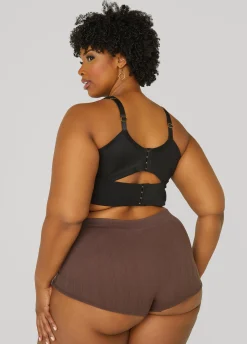 Best Ashley Stewart Seamless Ribbed Boyshorts