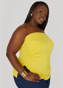 Discount Ashley Stewart Split Side Tube Top