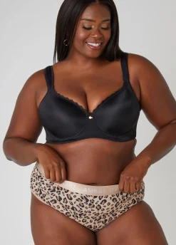 New Ashley Stewart Stretch Cotton Hipster Panty