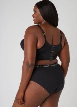 New Ashley Stewart Stretch Cotton Hipster Panty