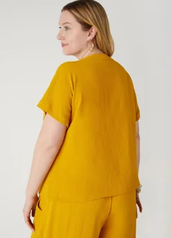 Best Ashley Stewart Textured Cargo Shirt