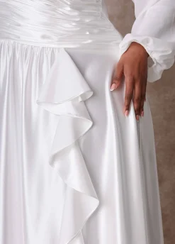 Online Ashley Stewart The Amara Wedding Gown White