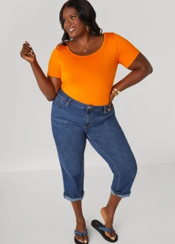 Online Ashley Stewart The Basic Tee