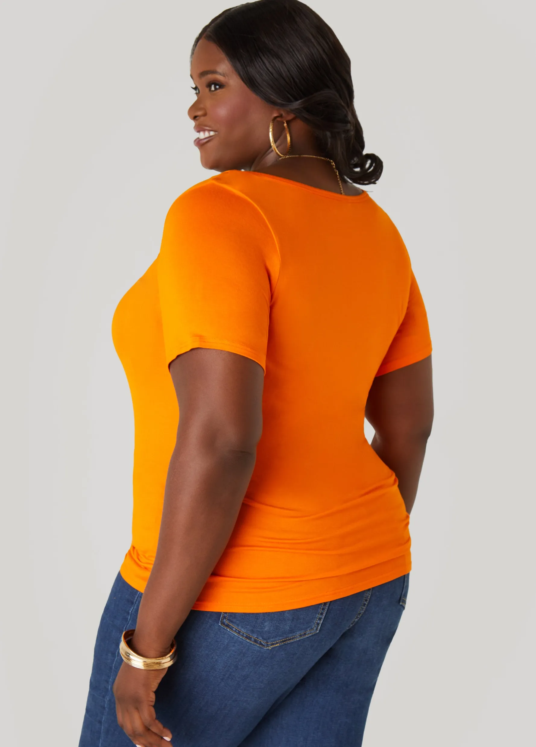 Online Ashley Stewart The Basic Tee
