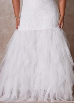 Outlet Ashley Stewart The Brynn Wedding Gown Egret