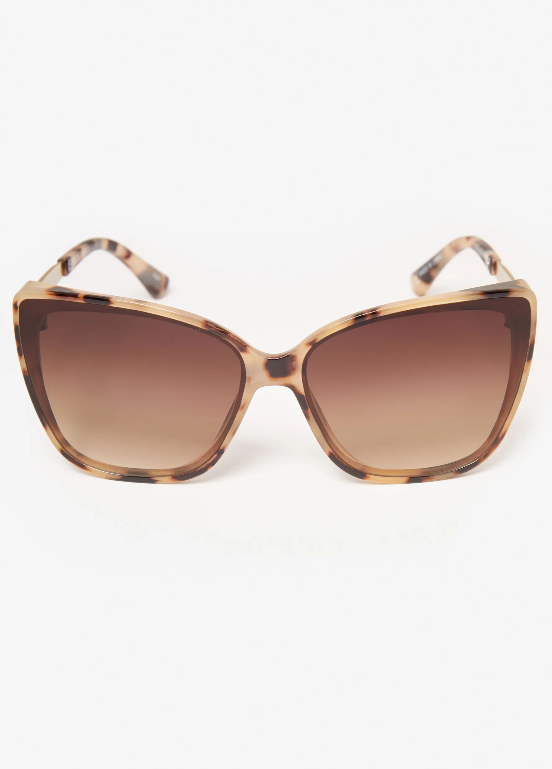 New Ashley Stewart oiseshell Cat Eye Sunglasses TORT